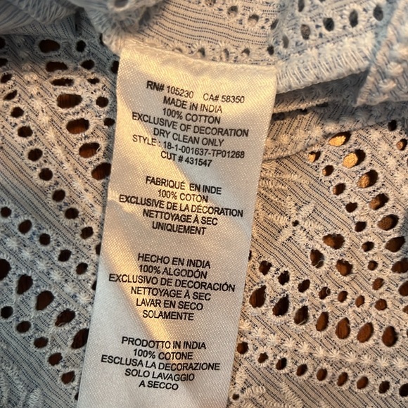 Joie Embroidered Lace Top - Picture 12 of 12